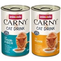 animonda Carny Adult Cat Drink kombinované balení 8x140 ml