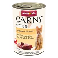 Animonda Carny Kitten drůbeží koktejl 24× 400 g