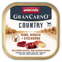 Animonda GranCarno Adult Country 22 x 150 g - Hovězí, jelení a tuřín