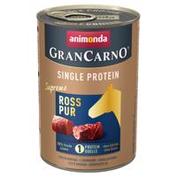 Animonda GranCarno Adult Single Protein, 6 x 400 g - 5 + 1 zdarma!  - čisté koňské