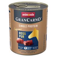 Animonda GranCarno Adult Single Protein Supreme 24 x 800 g - čisté koňské