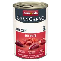 Animonda GranCarno Original 12 x 400 g výhodné balení - junior: krůtí