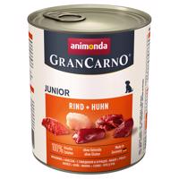 Animonda GranCarno Original výhodná balení 6 x 4 ks (24 x 800 g) - junior: hovězí & kuřecí
