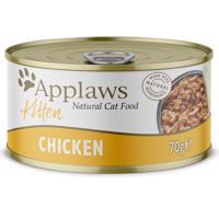 Applaws Kitten konzervy 24 x 70 g - Kuřecí