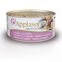 Applaws konzerva Cat Makrela se sardinkami 156 g