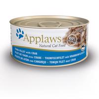 Applaws konzerva Cat Tuňák s krabem 70 g