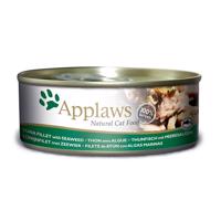 Applaws konzerva Cat Tuňák s mořskými řasami 156 g