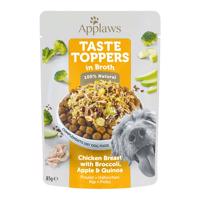Applaws Taste Toppers Pouch in Broth 24 x 85 g - kuřecí s brokolicí, jablkem a quinoou