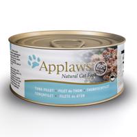Applaws ve vývaru konzervy 6 x 70 g - Filé z tuňáka
