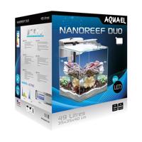 AQUAEL akvárium Nano Reef DUO, bílá, 49 l