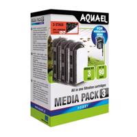 Aquael FZN Mini carbon Media pack - náhradní molitan pro filtr VERSAMAX FZN, 3ks