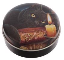 Balzám na rty kočka v plechové krabičce - design Lisa Parker Barva: jahoda