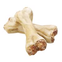 Barkoo žvýkací kosti plněné hovězím býkovcem - 6 kusů à ca. 12 cm