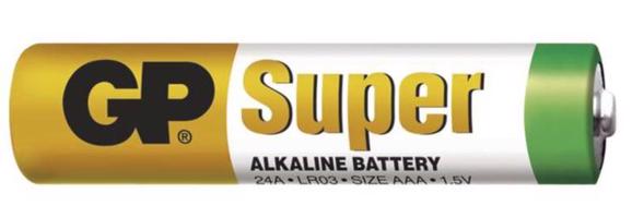 Baterie LR03 GP SUPER - veľkosť AAA - Balenie 6+2 zdarma