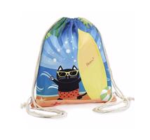 Batoh s kreslenými kočkami Číslo: surfař
