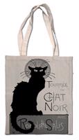 Bavlněná nákupní taška černý kocour Le Chat noir
