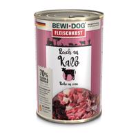 Bewi Dog – masitá strava s vysokým obsahem telecího masa 6 × 400 g