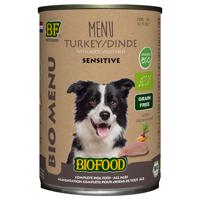 Biofood Dog Organic Krůtí menu - 12 x 400 g