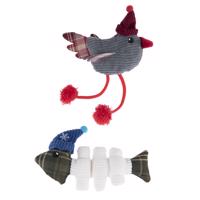 Bird & Fish hračky pro kočky - 2 kusy v sadě