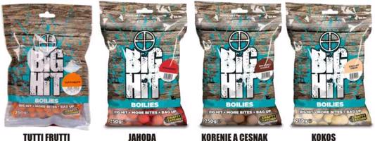 Boilies Crafty Catcher Big Hit 15mm / 250g Variant: Spicy Krill & Garlic/Korenistý krill & Cesnak
