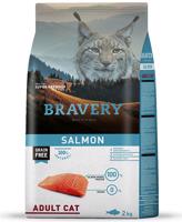 BRAVERY cat ADULT salmon 2kg