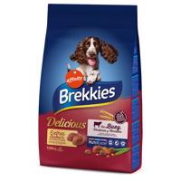 Brekkies Delicious s hovězím - 7,25 kg