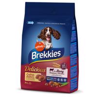 Brekkies Delicious s hovězím - výhodné balení: 2 x 3 kg
