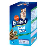 Brekkies Total Dent pro středně velké psy - výhodné balení: 8 x 180 g