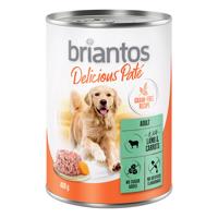 Briantos Delicious Paté 6 x 400 g - 10 % sleva - jehněčí s mrkví