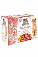 Brit Care Cat Fillets Gravy Flavour box 4*3psc(12*85g) + Množstevní sleva