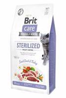 Brit Care Cat GF Sterilized Weight Control 7kg sleva