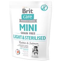 BRIT Care Dog Mini Grain Free Light & Sterilised 400 g