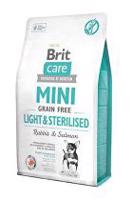 Brit Care Dog Mini Grain Free Light & Sterilised 400g + Množstevní sleva