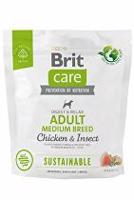 Brit Care Dog Sustainable Adult Medium Breed 1kg sleva