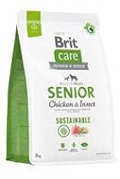 Brit Care Dog Sustainable Senior 3kg sleva