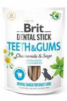 Brit Dog Dental Stick Teeth&Gums Chamomile&Sage 7ks + Množstevní sleva