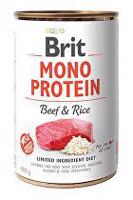 Brit Dog konz Mono Protein Beef & Brown Rice 400g + Množstevní sleva