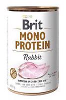 Brit Dog konz Mono  Protein Rabbit 400g + Množstevní sleva