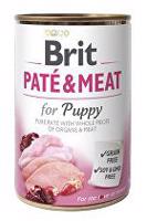 Brit Dog konz Paté & Meat Puppy 400g + Množstevní sleva Sleva 15%