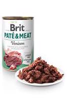 Brit Dog konz Paté & Meat Venison 800g + Množstevní sleva Sleva 15%