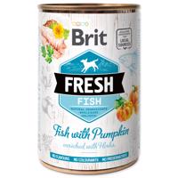 Brit Fresh Dog konzerva Fish with Pumpkin 400 g