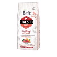 Brit Fresh Dog – Puppy & Junior Large Breed – Beef – Growth & Joints 12 kg
