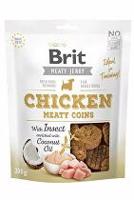 Brit Jerky Chicken with Insect Meaty Coins  200g + Množstevní sleva