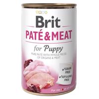 Brit Paté & Meat 12 x 400 g – výhodné balení - Puppy
