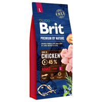 Brit Premium by Nature Adult L - Úsporné balení: 2 x 15 kg