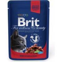 Brit Premium Cat kapsa with Beef Stew & Peas 100g + Množstevní sleva
