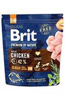 Brit Premium Dog by Nature Senior S+M 1kg sleva