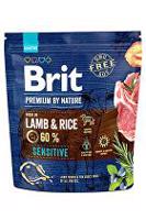 Brit Premium Dog by Nature Sensitive Lamb 1kg sleva