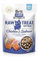 Brit Raw Treat Cat Kitten, Chicken&Salmon 40g + Množstevní sleva