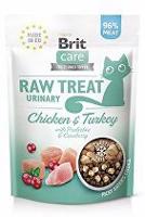 Brit Raw Treat Cat Urinary, Chicken&Turkey 40g + Množstevní sleva